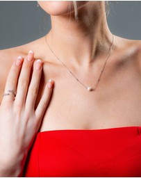 Georgini - Globe Silver Necklace