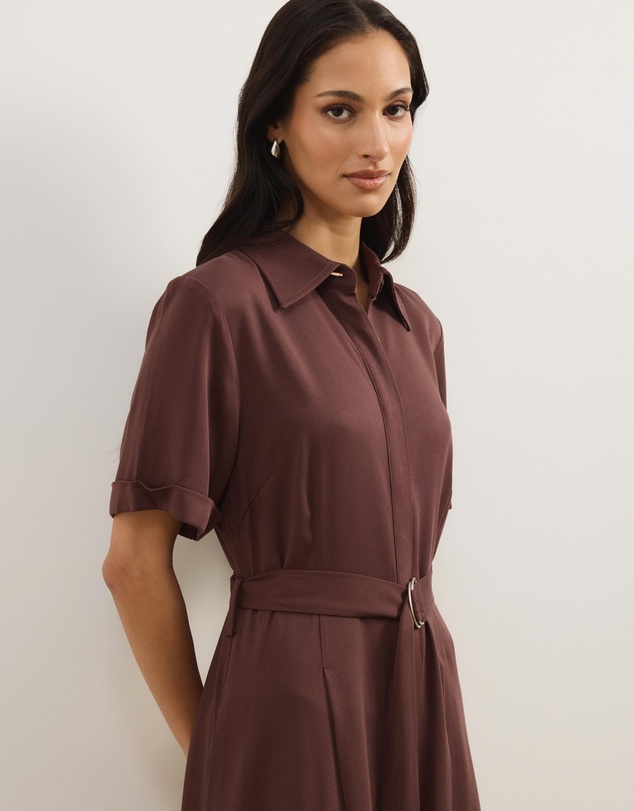 Atmos&Here - Harriet Viscose Shirt Dress