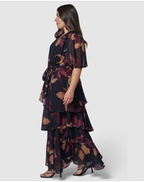 Pink Dusk by Curve Project - Hypnotic Maxi Dress