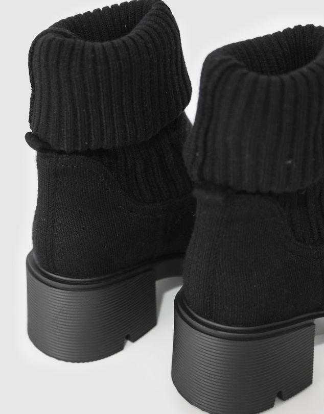 Belle & Bloom - Tokyo Lights Rib Sock Boot