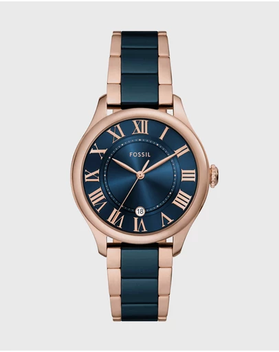 Fossil - Gilmore Rose Gold Analogue Watch