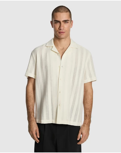 yd. - Stones Textured Shirt