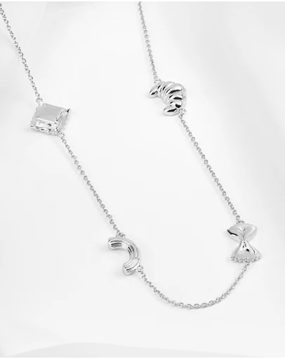 Wanderlust + Co - Food Party Charms Necklace