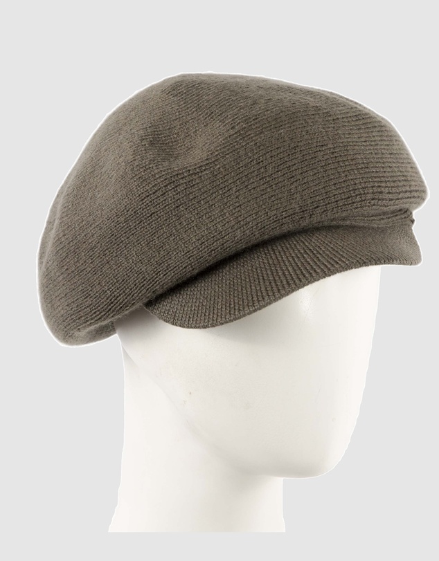 Max Alexander - European Made Olive Wool Beret Cap