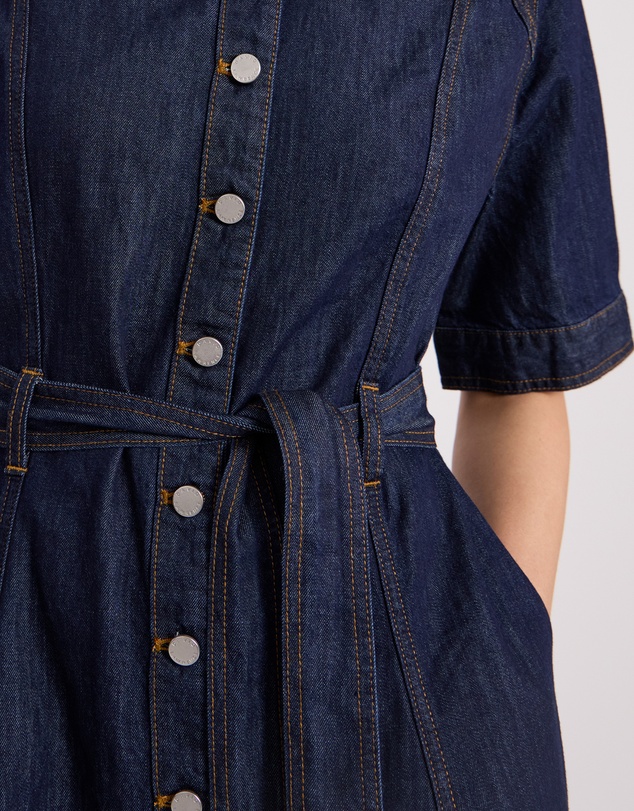 David Lawrence - Mateo Denim Shirt Dress