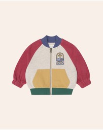 Huxbaby - Hux Colour Block Zip Sweat - Babies-Kids