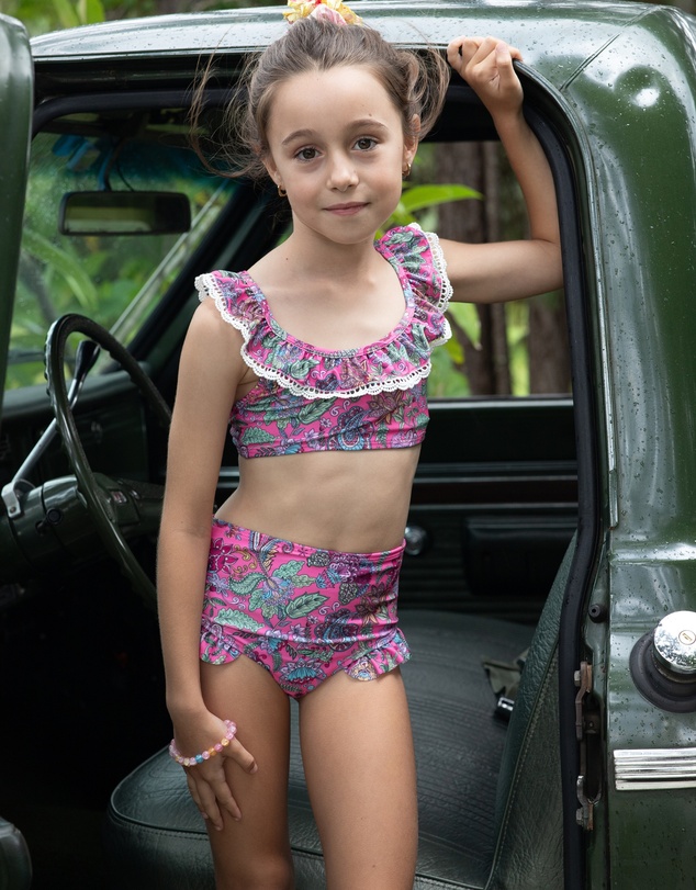 Olga Valentine - Ruffle Neckline Bikini