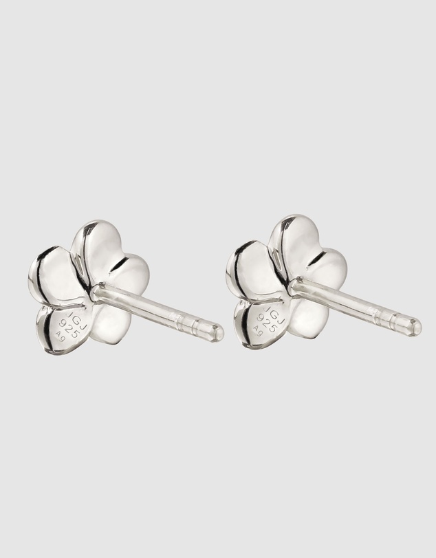 Elli Jewelry - Frangipani Stud Earrings in 925 Silver