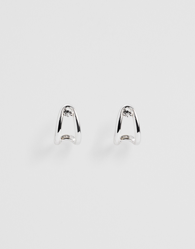 Country Road - Zoey Crystal Huggie Earring