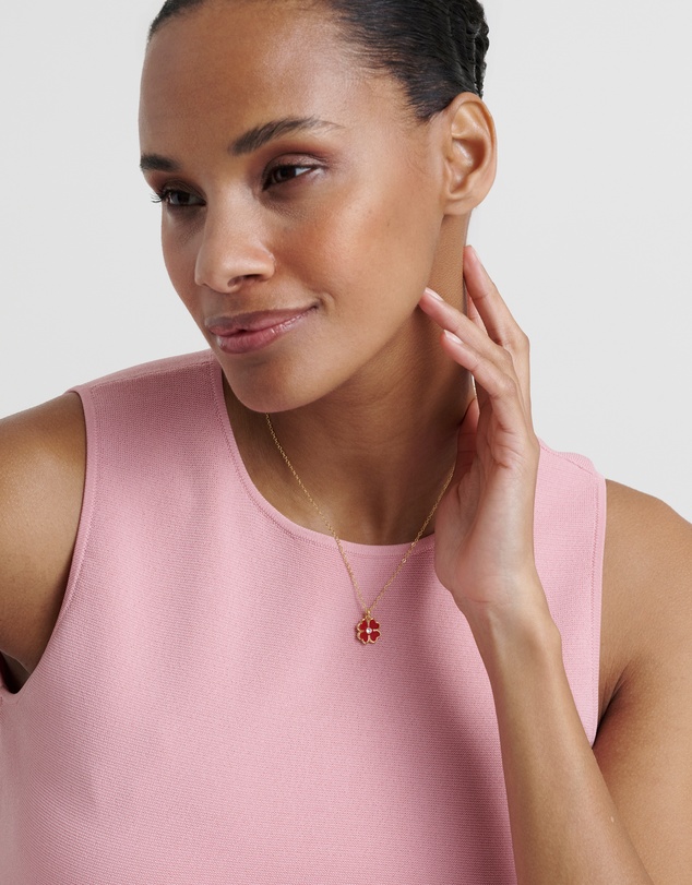Ted Baker - FERN: Enamel Flower Pendant Necklace