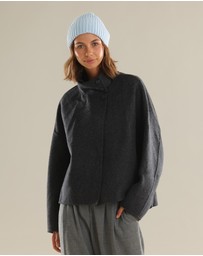 Morgan & Taylor - Mia Wool-Blend Beanie in Pale Blue