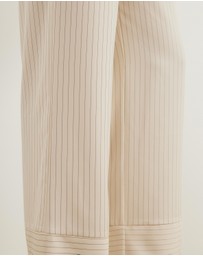Atmos&Here - Marin Pinstripe Tailored Pants