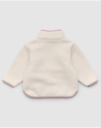 Crywolf - BABY SHERPA JACKET Powder