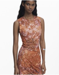 Desigual - Floral draped dress
