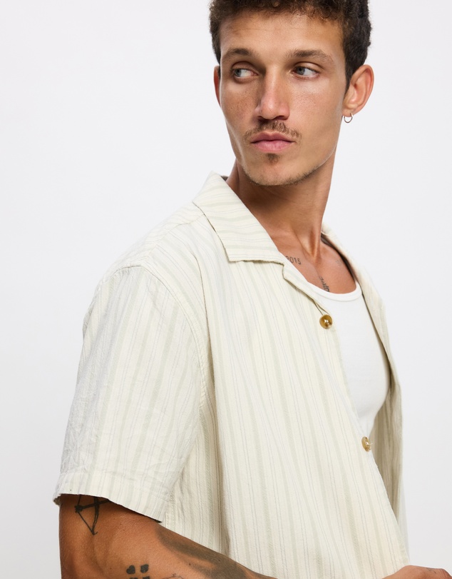 Rhythm - Vacation Stripe SS Shirt