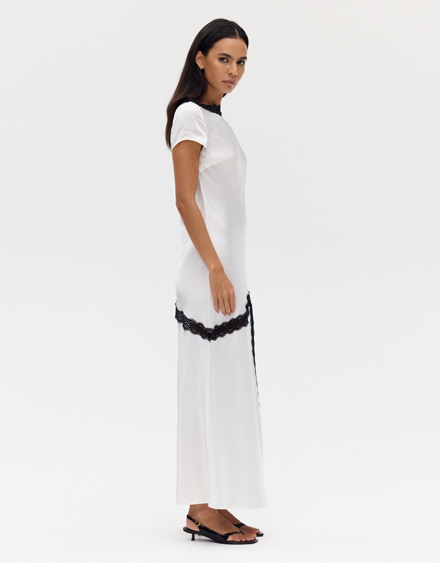 Third Form - Sevin Lace Trim Tee Dress