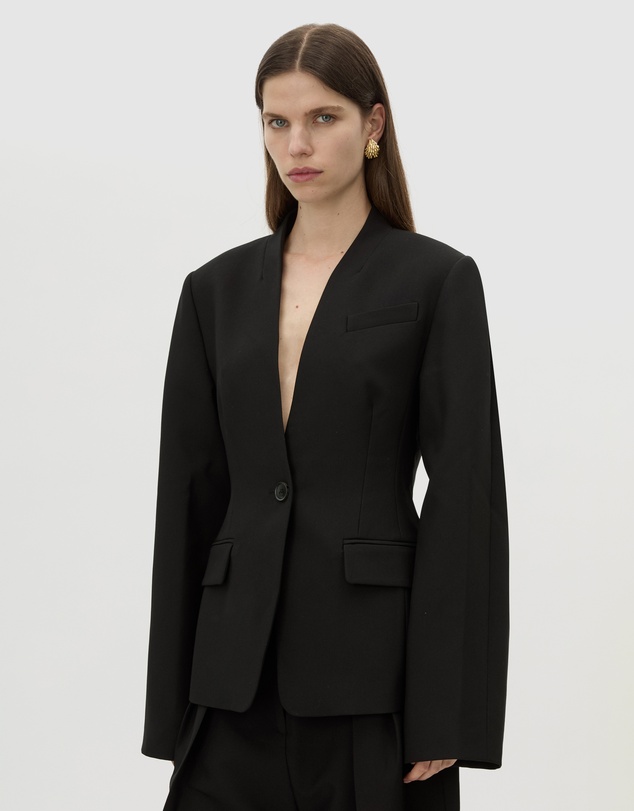 CAMILLA AND MARC - Tala Fitted Collarless Blazer