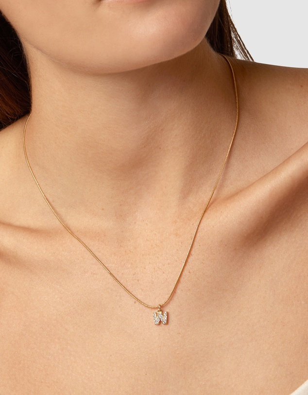 Pastiche - Initial W Necklace