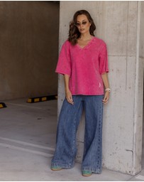 ALEXANDRA - Lumino T-Shirt Pink