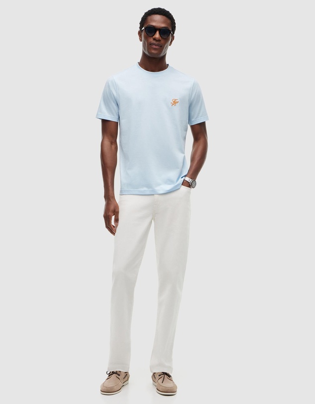 Tommy Hilfiger - Logo Embroidery Jersey T-Shirt