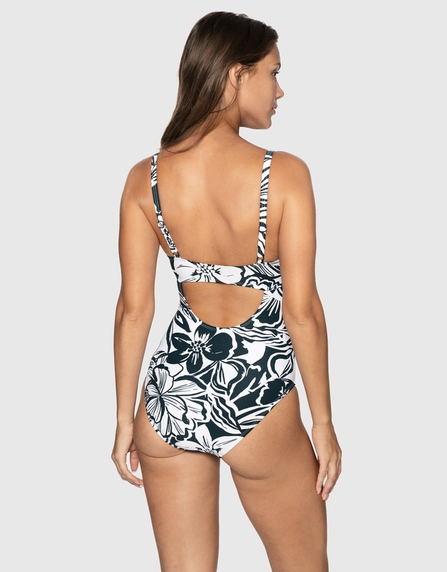 Nip Tuck Swim - Green Nostaligic Summer Teresa One Piece