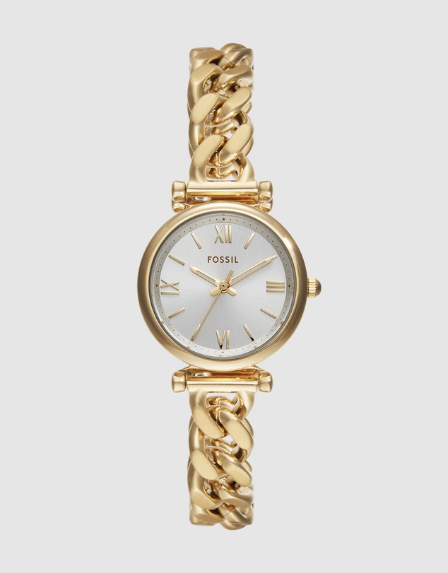 Fossil - Carlie Gold Tone Analogue Watch
