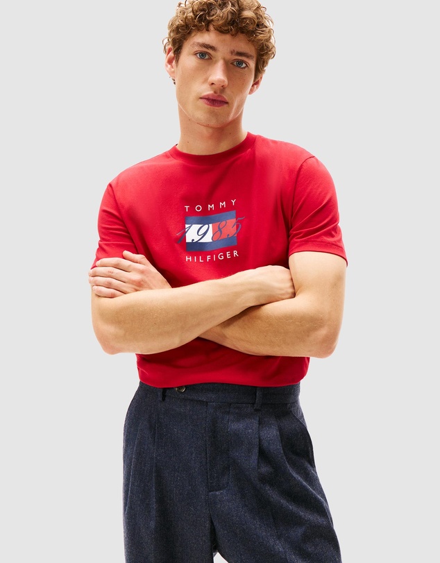 Tommy Hilfiger - Flag Graphic Jersey T-Shirt