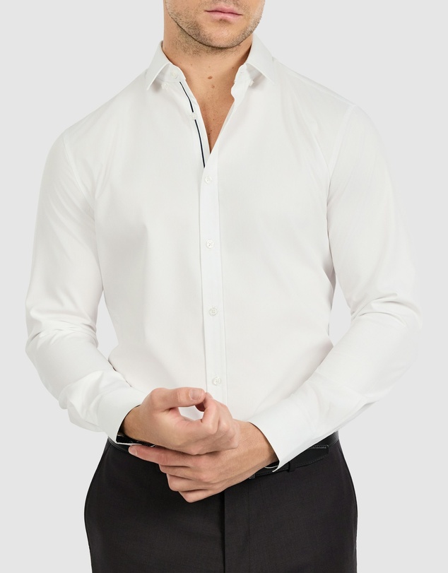 Tarocash - Iko Slim Stretch Bamboo Shirt