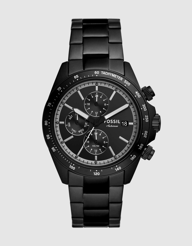 Fossil - Autocross Black Chronograph Watch