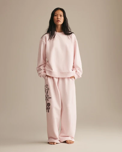 Resting - CloudKnit Sweats Zane Wide Leg Sweat Pant