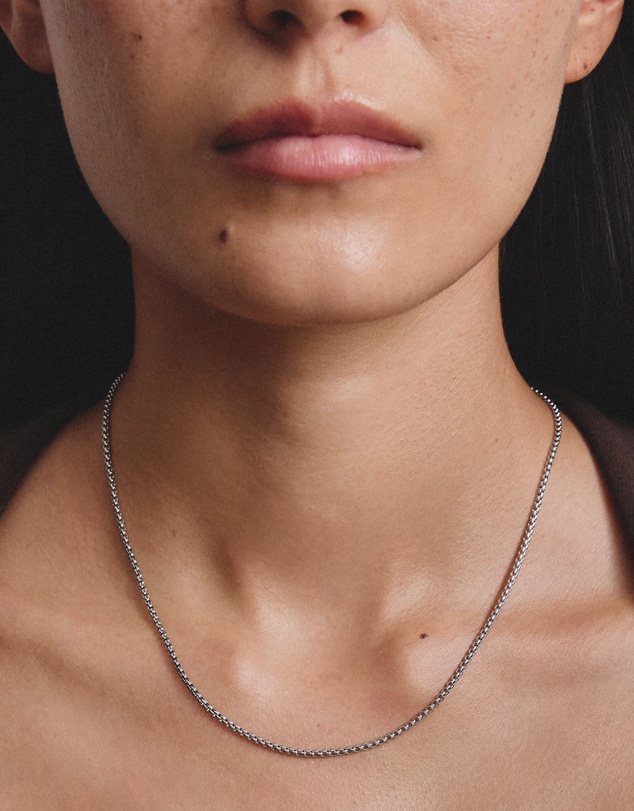 THOMAS SABO - Stainless Steel Box Chain Necklace 2mm