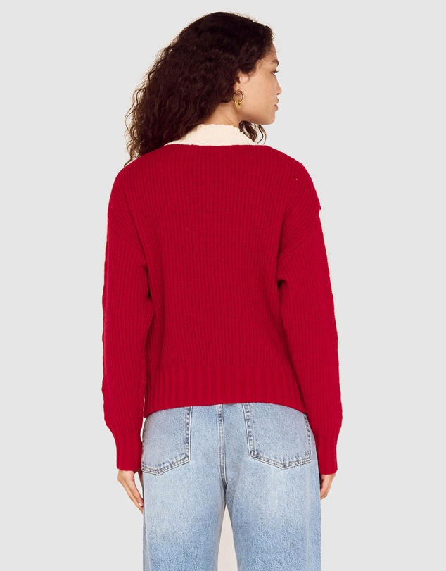 MINKPINK - Tilli Contrast Stripe Knit Jumper