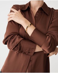 Forcast - Amber Gold Cuff