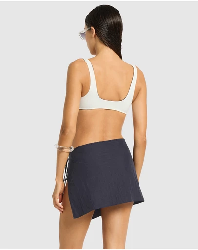 Bond-Eye Swimwear - Hazel Wrap Mini Skirt