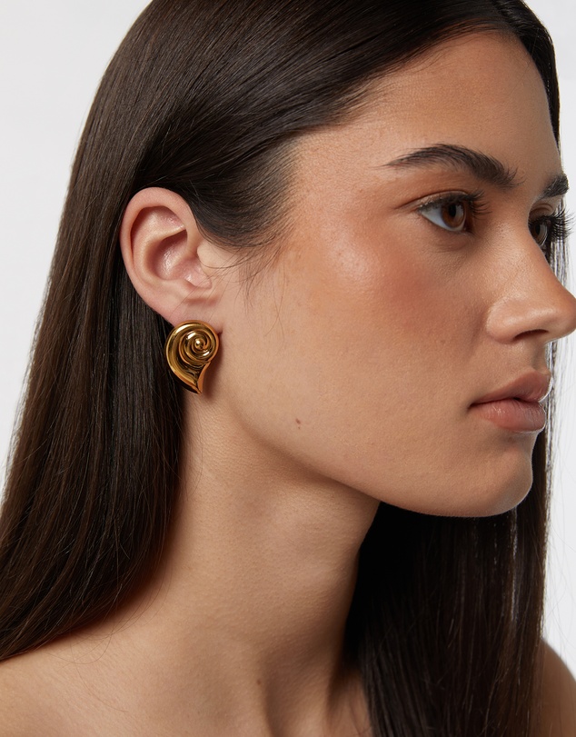 PETA AND JAIN - Ursula Spiral Earrings