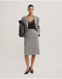 Witchery - Check Midi Skirt