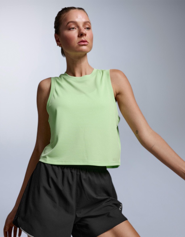 2XU - Aero Mesh Crop Tank