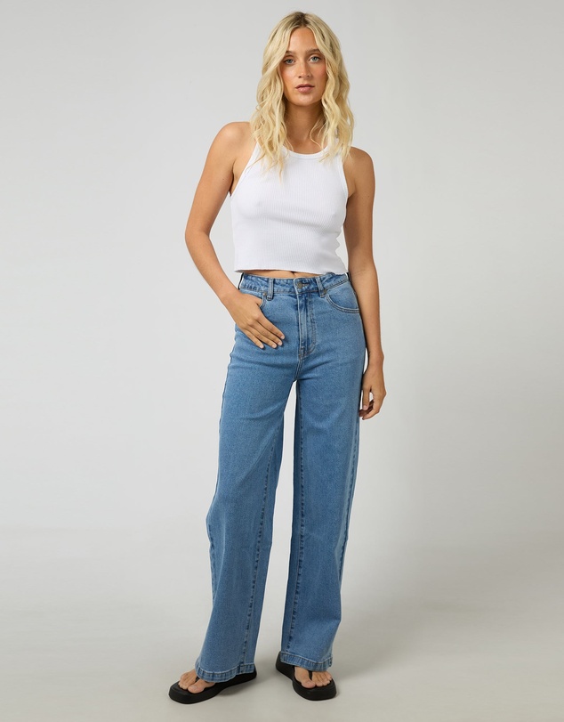 All About Eve - Jacqui Wide Leg Light Blue
