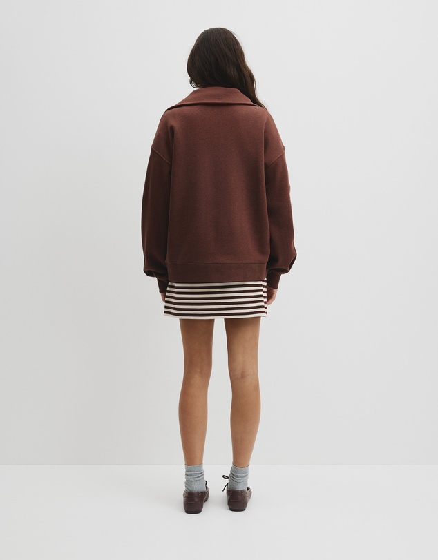 Country Road - Australian Cotton Funnel Neck Sweat