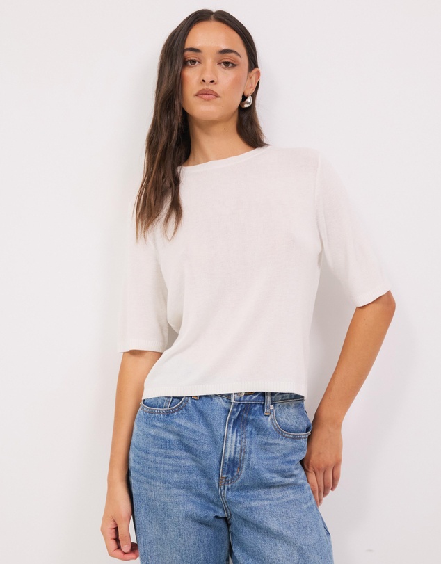 Calli - Hailey Soft Knit Tee