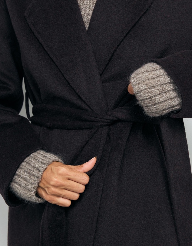 AERE - Chloe Double Faced Wool Blend Coat