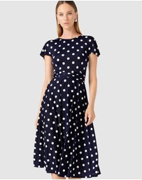 SACHA DRAKE - Reverse Wrap Midi Dress