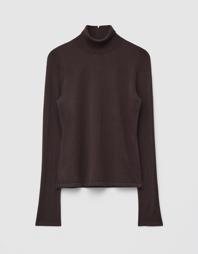 & Other Stories - Merino Wool Polo Neck Top