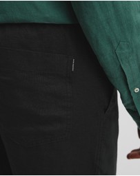 Country Road - Organically Grown Linen Drawcord Short