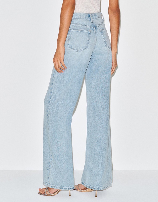 Reformation - Cary High Rise Slouchy Wide Leg Jeans