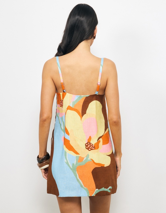 AERE - Freya Linen Mini Dress