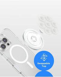 PopSockets - PopGrip SuckUp Suction MagSafe 3in1 Phone Grip Holder Stand
