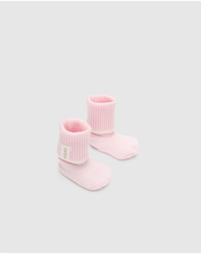 Seed Heritage - Cuffed Knit Booties