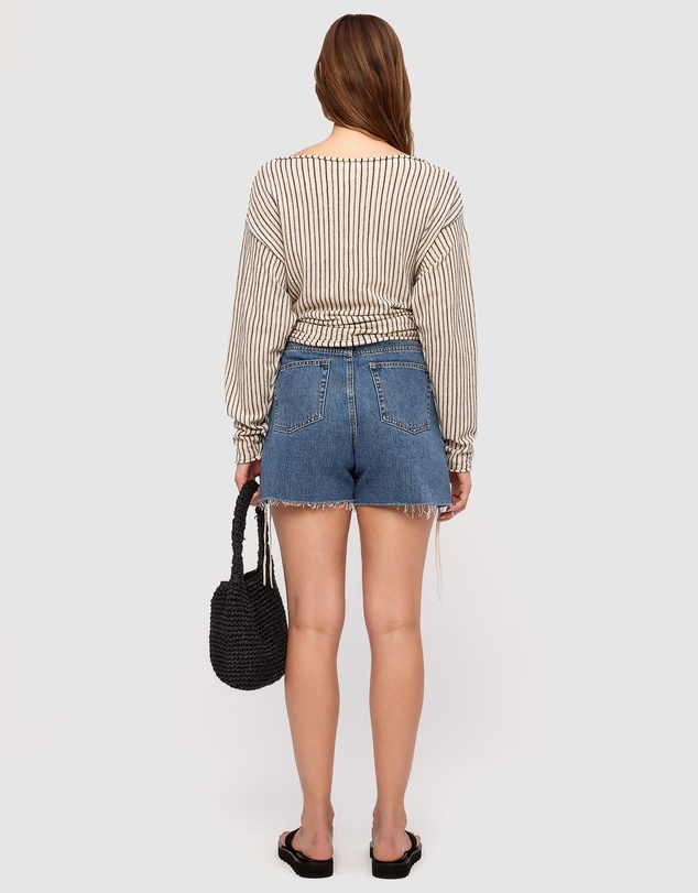 Zulu & Zephyr - Semi Sheer Knit Top