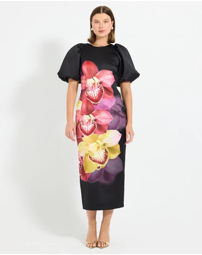 Pasduchas - Nova Sleeve Midi Dress